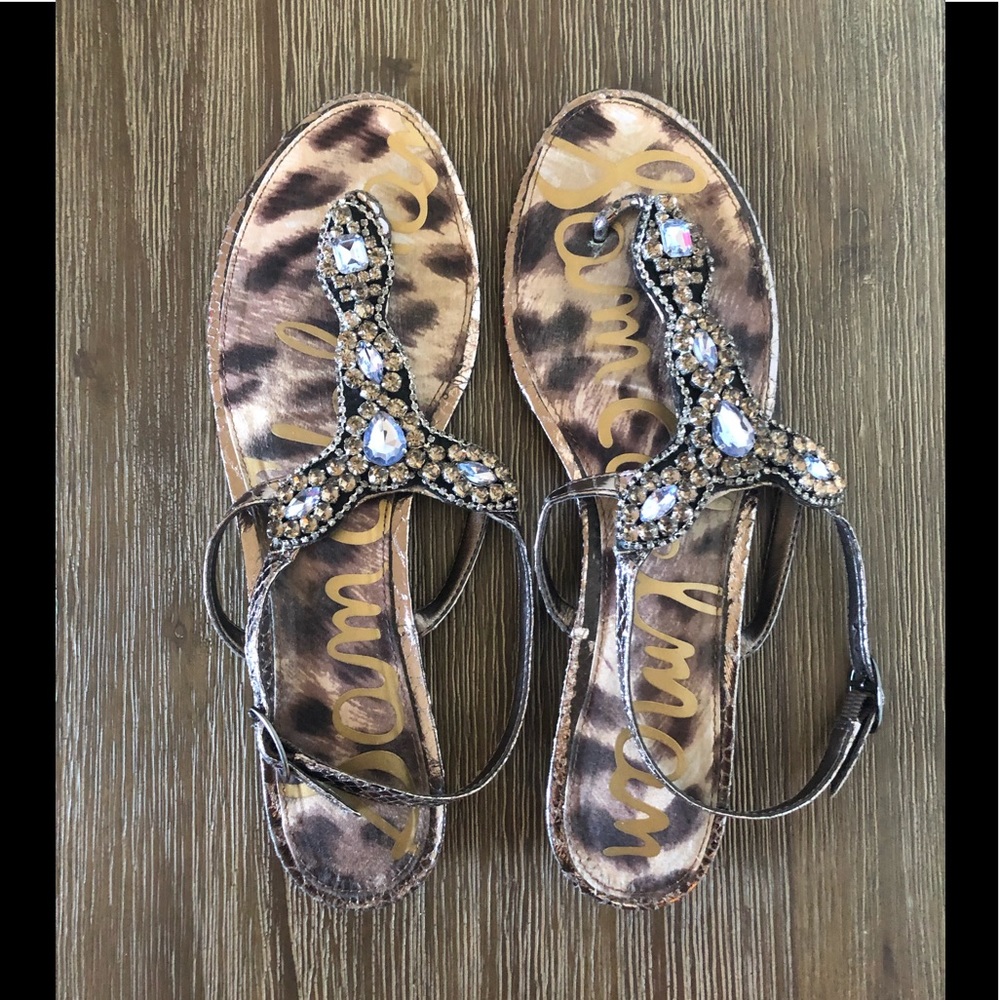 Sam Edelman Embellished Sandals - Picture 4 of 9